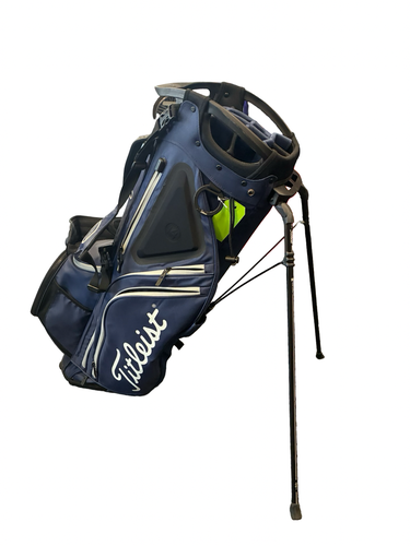 Used Titleist 14 WAY STAND BAG Mens Stand Bag Navy Blue 11682-S000140143