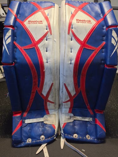 34" Reebok Revoke Pro Goalie Leg Pads (Used)