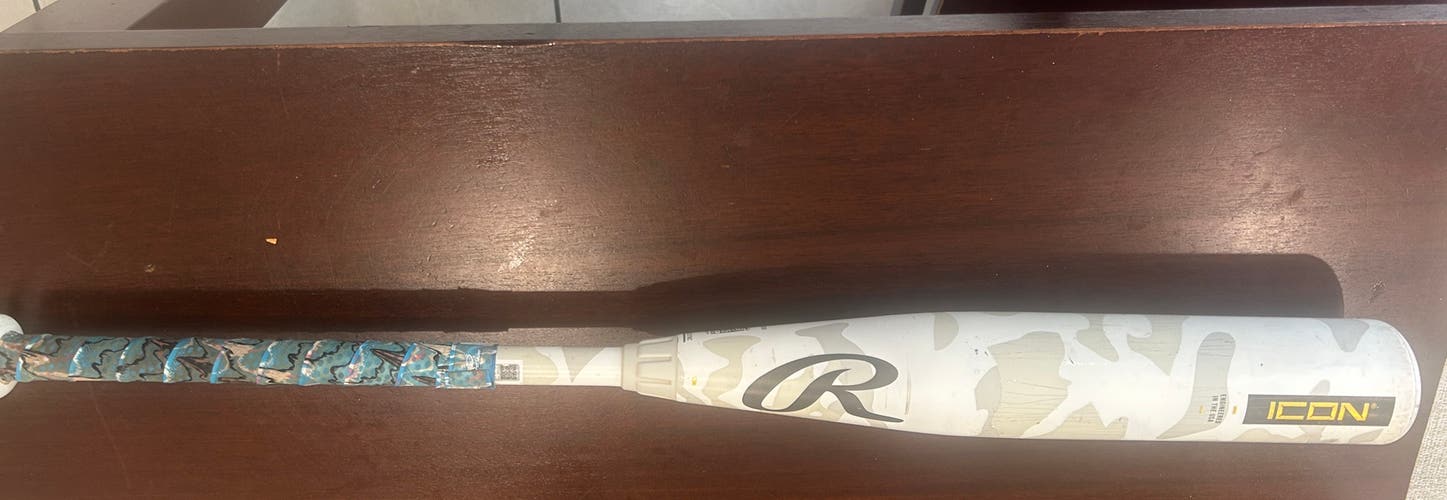 2025 Rawlings Icon Composite USSSA Certified Bat (-8) 22 oz 30" (Used)