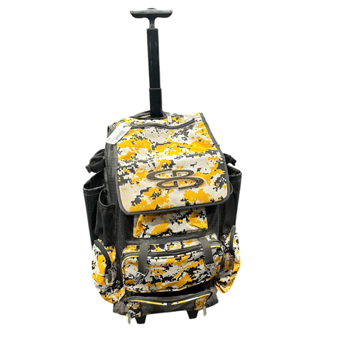 Used BoomBah BB/SB Player Wheeled Bag Yellow 11375-S000383318