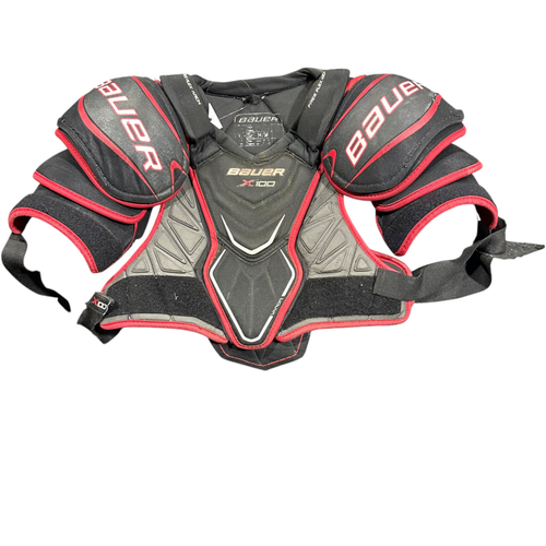 Used Bauer X100 Senior Shoulder Pads MD 11375-C000383303