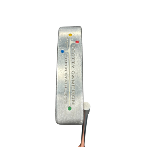 Used Titleist SCOTTY CAMERON STUDIO STAINLESS NEWPORT Mens Putter RH 35" 11375-S000383297