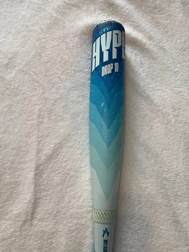 Easton Hype Fire Arctic Flame Composite USSSA Certified Bat (-10) 18 oz 28" (Used)