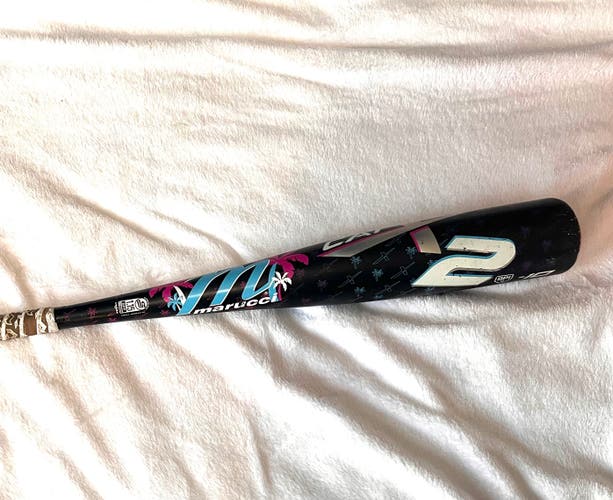 2025 Marucci CATX2 Alloy USSSA Certified Bat (-10) 18 oz 28" (Used)