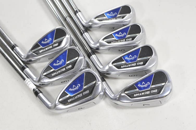 Callaway Big Bertha B21 4-PW Iron Set RCH 65 Regular Flex Graphite #226069