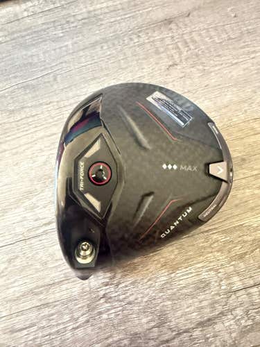 Callaway Quantum Triple Diamond Max Driver 9 Lefty Head Only MINT