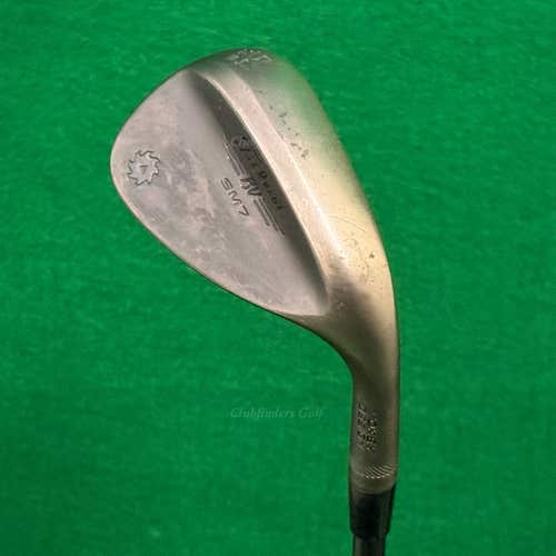 Titleist Vokey SM7 Jet Black 54-10 54 Sand Wedge Stepped Black Steel Wedge Flex
