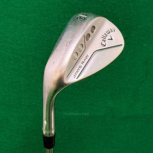 LH Callaway Jaws Raw 60-10S 60 Lob Wedge DG 115 Spinner VSS TI Wedge Flex