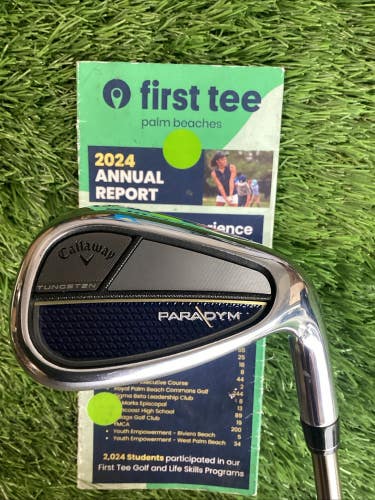 Callaway Paradym Forged AW Gap Wedge With A Flex Senior Graphite Shaft VGC