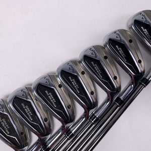 Callaway Great Big Bertha 23 Iron Set 6-PW+AW+SW Helium 60I F2 Senior RH