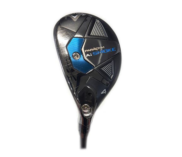 LH Callaway Paradym Ai Smoke 21* 4 Hybrid Graphite Cypher Sixty 5.5 Regular Flex