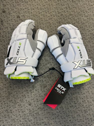 STX Cell VI Goalie Gloves (New) Medium