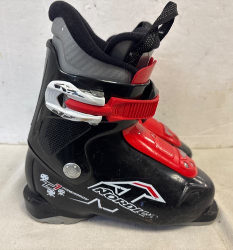 Mondo 19 & 19.5 Kid's Nordica Firearrow Team 1 Ski Boots (Used)