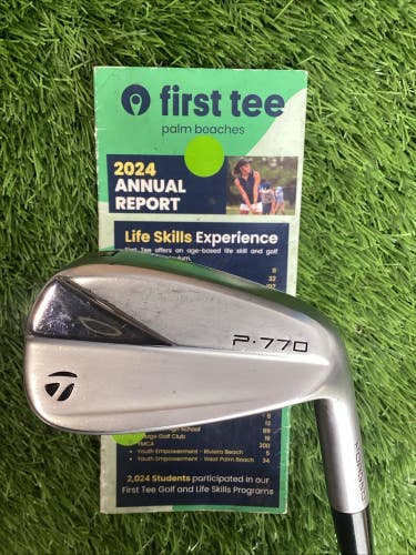 TaylorMade P-770 Forged AW Gap Wedge With Steel Fiber i95 Stiff Shaft