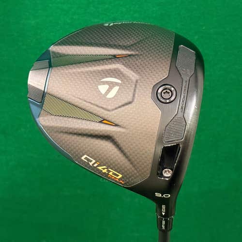 TaylorMade Qi4D Max 9 Driver TaylorMade Mitsubishi REAX Red 50-R Regular w/HC