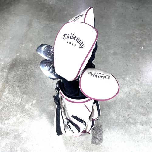 Callaway GES Club Set Driver 3W 5W 5i 7i PW GES Ladies RH HC +Bag