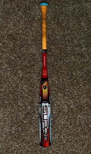 Louisville Slugger Supra Composite USSSA Certified Bat (-8) 22 oz 30" (Used)