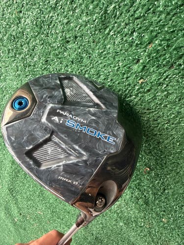 Callaway Paradym Ai Smoke Max D 12° Driver RH (Light) Aldila Ascent 50 Shaft (Used)