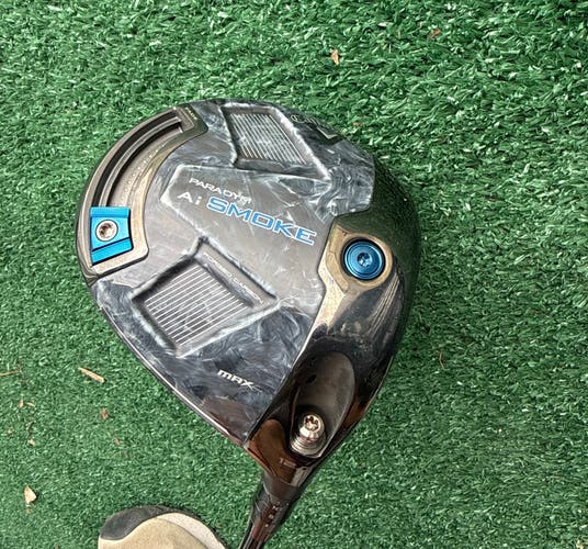 Callaway Paradym Ai Smoke Max 12° Driver RH (Regular) Hzrdus Smoke Red RDX 50 Shaft (Used)