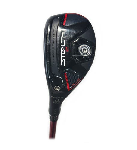LH TaylorMade Stealth 2 Plus+ 19.5* 3 Hybrid/Rescue Speeder NX 50 Senior Flex