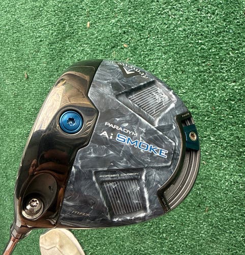 Callaway Paradym Ai Smoke Max 10.5° Driver LH (Regular) Big Bertha RCH 45 Shaft (Used)