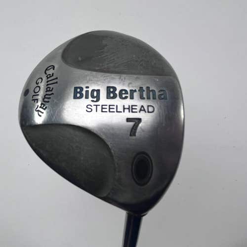 Callaway Steelhead 7 Fairway Wood 21* Ladies Gems 99 Ladies Graphite Womens RH