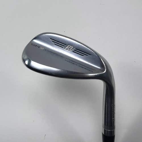 Titleist Vokey SM9 Tour Chrome Lob Wedge LW 60* 14 Bounce K-Grind Wedge RH