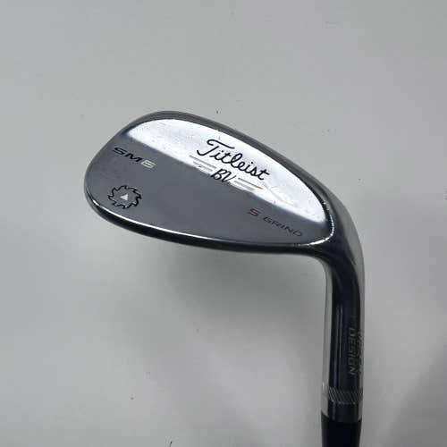 Titleist Vokey SM6 Tour Chrome Sand Wedge SW 56* 10 Bounce S-Grind RH