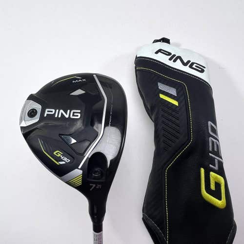 Ping G430 Max 7 Fairway Wood 21* Alta CB 65g Regular Graphite Mens RH HC