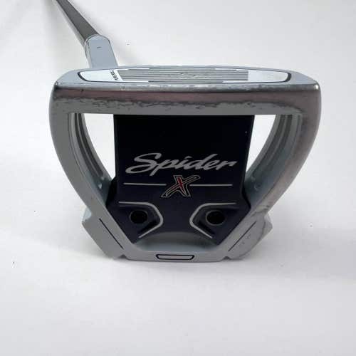 LEFTY TaylorMade Spider X Chalk Putter 33" Superstroke Pistol 1.0 Mens LH