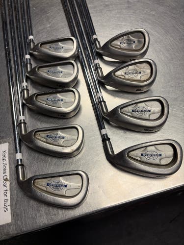 Men's Callaway Steelhead X-14 Right Handed Iron Set Regular Flex (Used)
