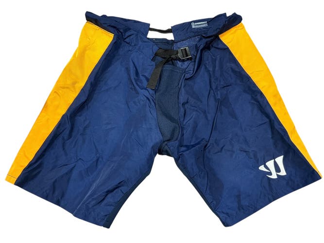 Warrior Alpha Pant Shell Navy Blue Medium Atlanta Gladiators Pro Stock (Used) 4312