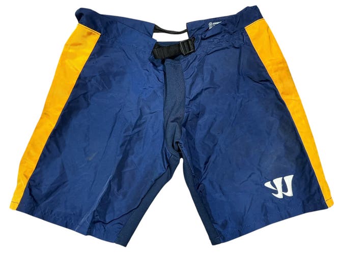 Warrior Alpha Pant Shell Navy Blue Small Atlanta Gladiators Pro Stock (Used) 4314