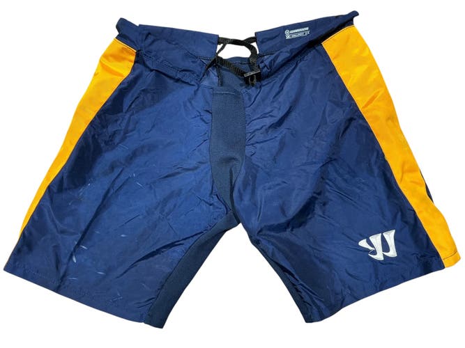 Warrior Alpha Pant Shell Navy Blue Small Atlanta Gladiators Pro Stock (Used) 4316