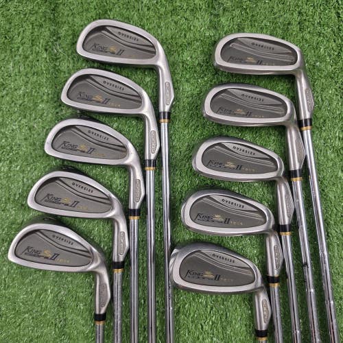 KING Cobra Oversize II Tour Iron Set 2-PW SW Dynamic Gold S300u Stiff Steel RH