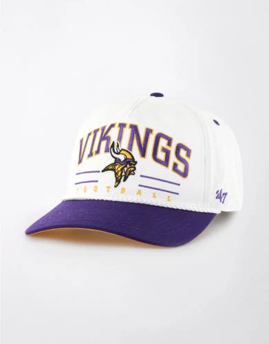 Minnesota Vikings '47 Brand NFL Roscoe Rope Hitch Adjustable Snapback Hat