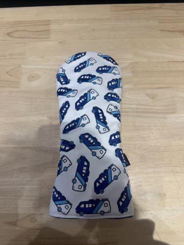 LIMITED EDITION Mizuno Wheels On Tour Headcover combo (DRIVER & BLADE PUTTER)