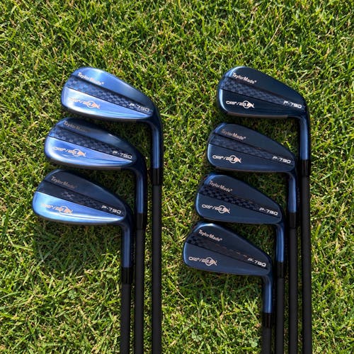 TaylorMade P790 Red Bull ORB Blue Iron Set 4-PW KBS Tour FLT 120 Stiff RH