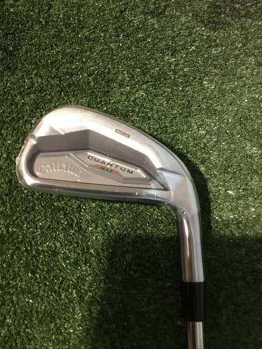 Callaway Quantum Max 7 Iron Stiff KBS MAX 90 Steel Shaft (NEW)