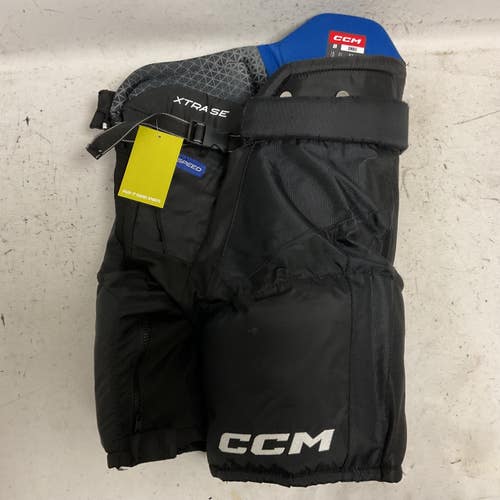 Used CCM JETSPEED XTRA SE Senior Pant Black And Navy Blue SM 11855-S000211329