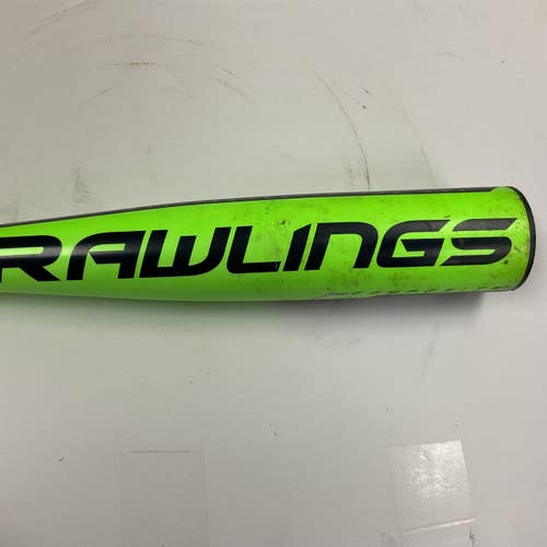 Used Rawlings Threat US9T12 USA 2 5/8 Baseball Bat Lime And Black 31" 11855-S000211319