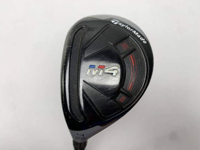 TaylorMade M4 4 Hybrid 22* Fujikura Atmos Red 5A Senior Graphite Mens LH