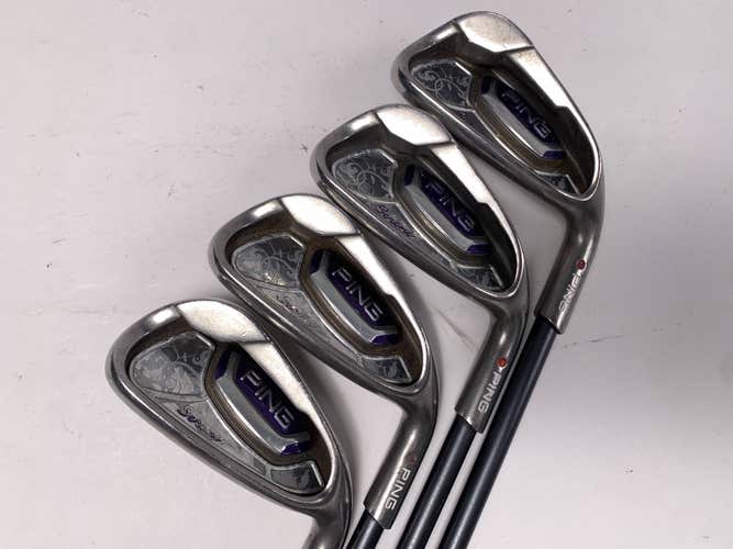 Ping Serene Iron Set 7-PW Red Dot Accra 50i 50g Regular Graphite Mens RH