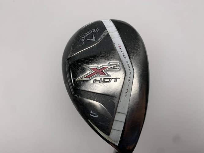 Callaway X2 Hot Womens 5 Hybrid 25* Ladies Graphite Womens RH Midsize Grip