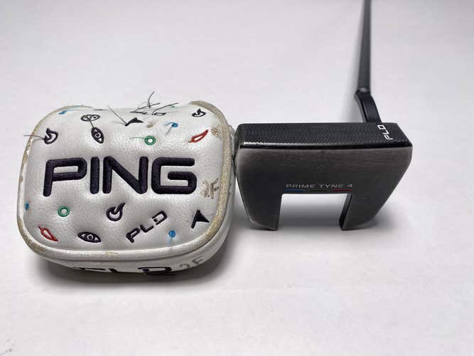 Ping PLD Prime Tyne 4 Putter 34.5" Superstroke Pistol Tour Black Dot Mens RH HC