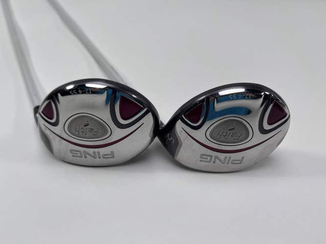 Ping Faith 3 & 5 Fairway Wood Set 18* | 22* ULT200 Ladies Graphite Womens RH