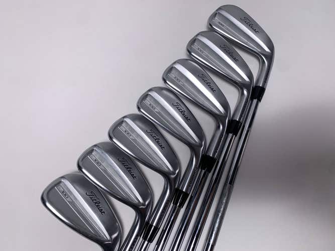 Titleist T100 2023 Iron Set 4-PW True Temper AMT Tour White S300 Stiff RH