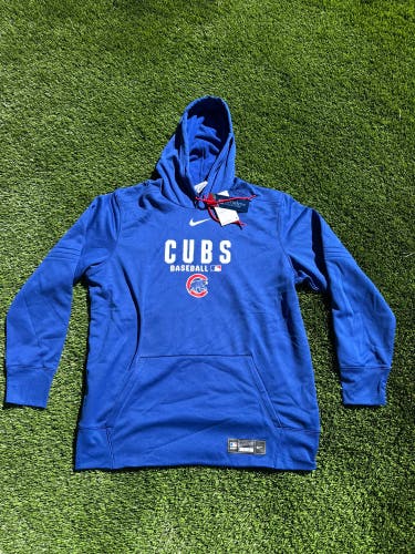 Chicago cubs XL sweatshirt hoodie jacket MLB team player issued new with tags