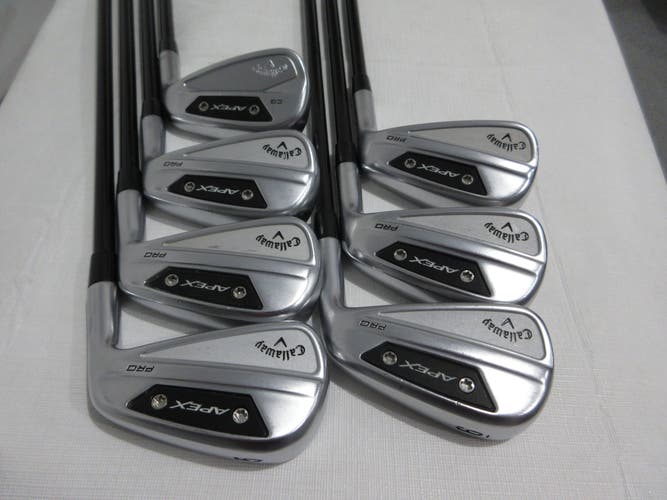 Callaway Apex Pro & CB 24 Iron Set - 5-PW, AW - Regular Flex Graphite