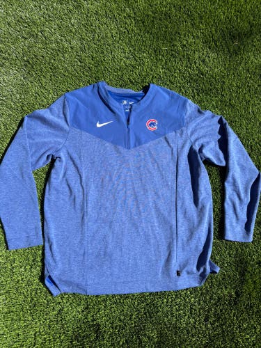 Chicago cubs XL pullover BP top jacket mlb
Team player issued
